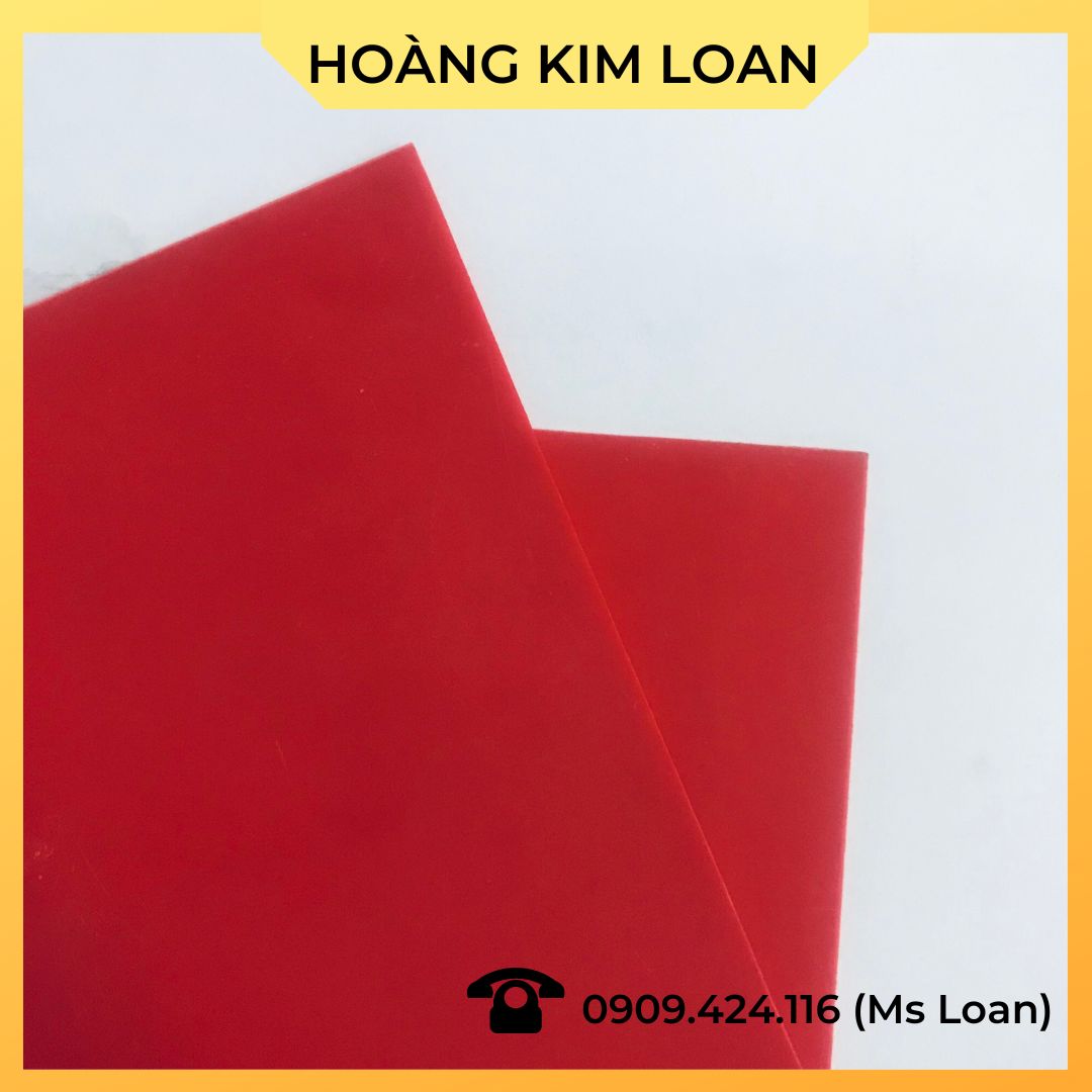 VÁN PVC ĐỎ