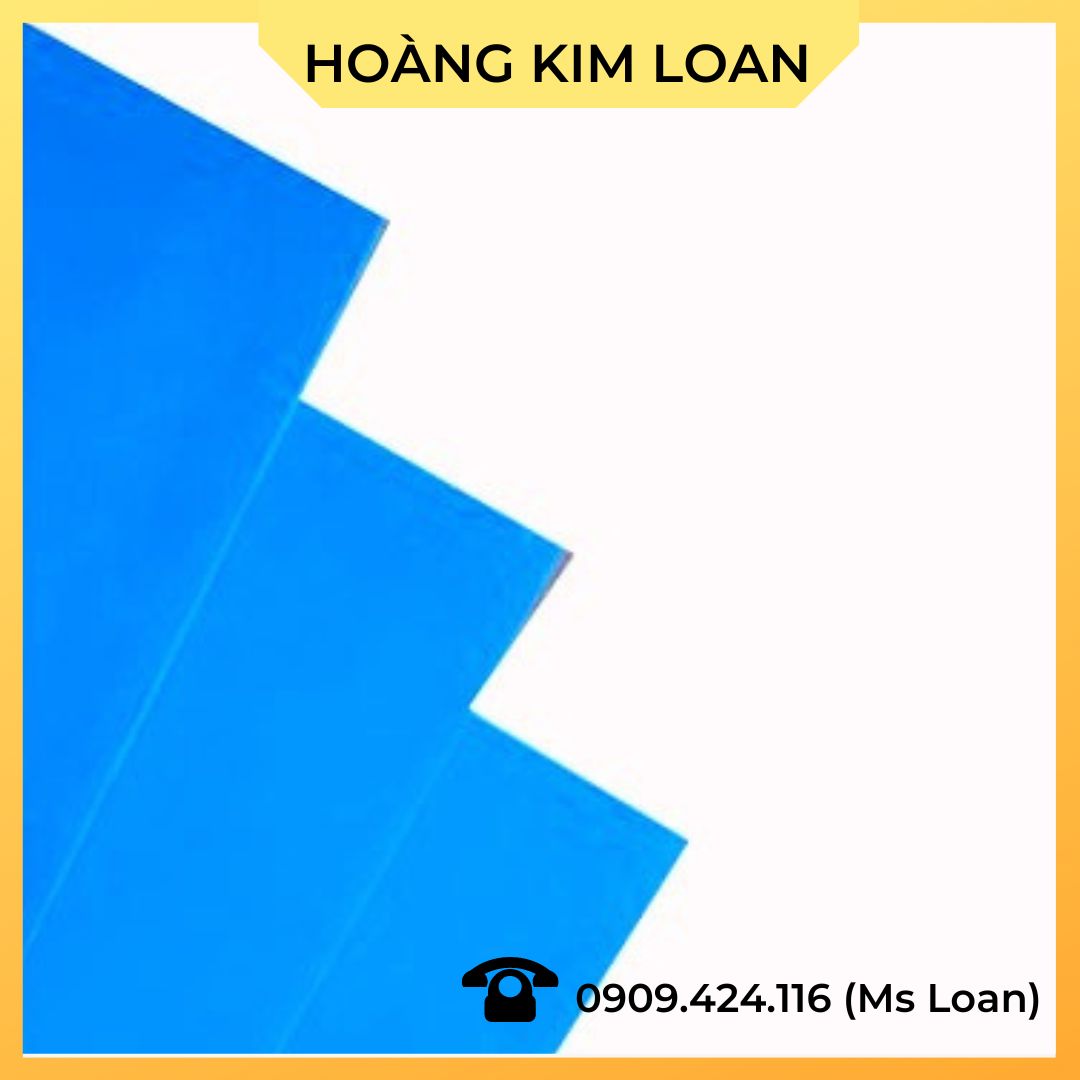 VÁN PVC XANH ĐỤC